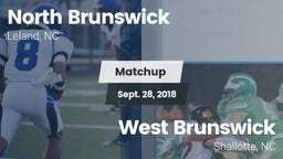 Matchup: North Brunswick vs. West Brunswick  2018