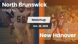 Matchup: North Brunswick vs. New Hanover  2018