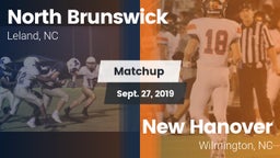 Matchup: North Brunswick vs. New Hanover  2019