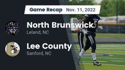 Recap: North Brunswick  vs. Lee County  2022