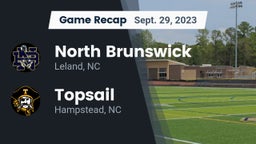 Recap: North Brunswick  vs. Topsail  2023