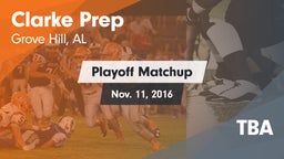 Matchup: Clarke Prep vs. TBA 2016