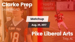 Matchup: Clarke Prep vs. Pike Liberal Arts  2017