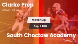 Matchup: Clarke Prep vs. South Choctaw Academy  2017