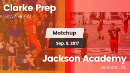 Matchup: Clarke Prep vs. Jackson Academy  2017