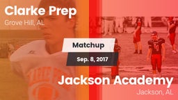Matchup: Clarke Prep vs. Jackson Academy  2017