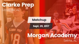 Matchup: Clarke Prep vs. Morgan Academy  2017
