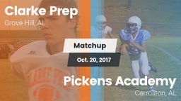 Matchup: Clarke Prep vs. Pickens Academy  2017