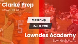 Matchup: Clarke Prep vs. Lowndes Academy  2018