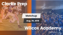 Matchup: Clarke Prep vs. Wilcox Academy  2019