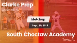 Matchup: Clarke Prep vs. South Choctaw Academy  2019