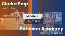 Matchup: Clarke Prep vs. Patrician Academy  2019