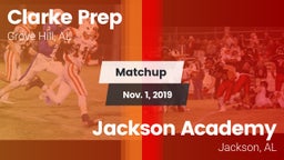 Matchup: Clarke Prep vs. Jackson Academy  2019