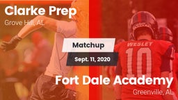 Matchup: Clarke Prep vs. Fort Dale Academy  2020