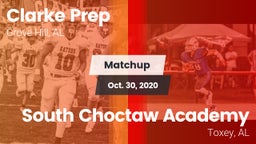 Matchup: Clarke Prep vs. South Choctaw Academy  2020