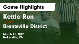 Kettle Run  vs Brentsville District  Game Highlights - March 21, 2022