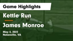 Kettle Run  vs James Monroe Game Highlights - May 4, 2022