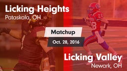 Matchup: Licking Heights vs. Licking Valley  2016