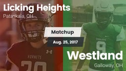 Matchup: Licking Heights vs. Westland  2017