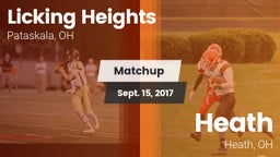 Matchup: Licking Heights vs. Heath  2017