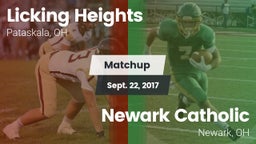 Matchup: Licking Heights vs. Newark Catholic  2017