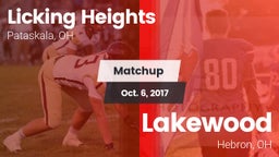 Matchup: Licking Heights vs. Lakewood  2017