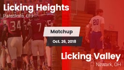 Matchup: Licking Heights vs. Licking Valley  2018