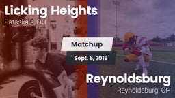 Matchup: Licking Heights vs. Reynoldsburg  2019