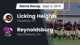 Recap: Licking Heights  vs. Reynoldsburg  2019