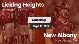 Matchup: Licking Heights vs. New Albany  2019