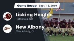 Recap: Licking Heights  vs. New Albany  2019