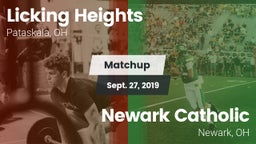Matchup: Licking Heights vs. Newark Catholic  2019