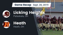 Recap: Licking Heights  vs. Heath  2019