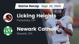 Recap: Licking Heights  vs. Newark Catholic  2020