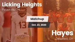Matchup: Licking Heights vs. Hayes  2020