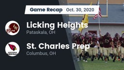 Recap: Licking Heights  vs. St. Charles Prep 2020