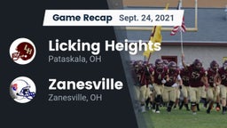 Recap: Licking Heights  vs. Zanesville  2021