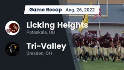 Recap: Licking Heights  vs. Tri-Valley  2022