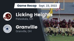Recap: Licking Heights  vs. Granville  2022