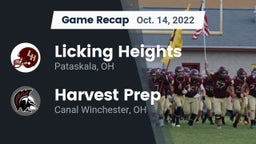Recap: Licking Heights  vs. Harvest Prep  2022