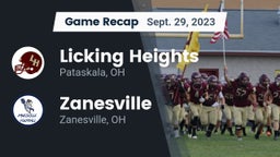 Recap: Licking Heights  vs. Zanesville  2023