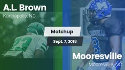 Matchup: A.L. Brown High vs. Mooresville  2018