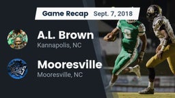 Recap: A.L. Brown  vs. Mooresville  2018