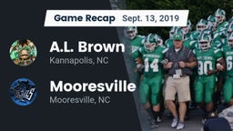 Recap: A.L. Brown  vs. Mooresville  2019