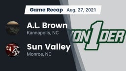 Recap: A.L. Brown  vs. Sun Valley  2021