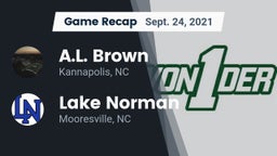 Recap: A.L. Brown  vs. Lake Norman  2021