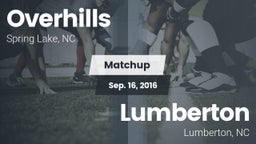 Matchup: Overhills vs. Lumberton  2016