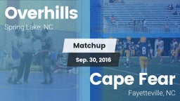 Matchup: Overhills vs. Cape Fear  2016