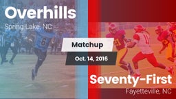 Matchup: Overhills vs. Seventy-First  2016