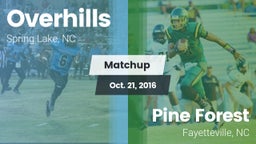 Matchup: Overhills vs. Pine Forest  2016